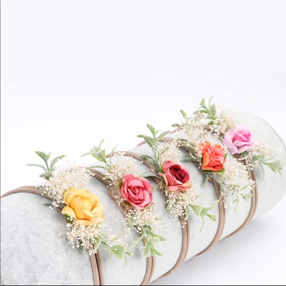 Set of 5 Toddler Floral Hairband!!!